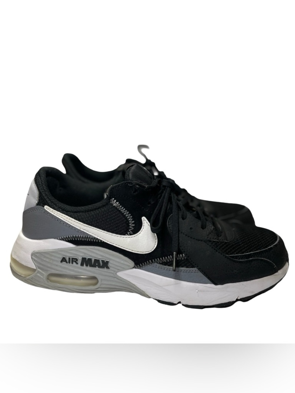 Nike Air Max Excee Black White Gray Sneakers Men’s Size 12 Casual Running Shoes